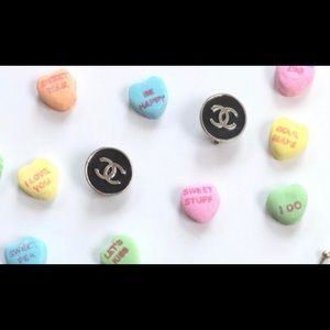 Chanel clip-on earrings